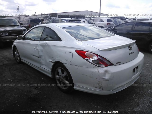 4T1CA38P44U015110 - 2004 TOYOTA CAMRY SOLARA SE/SLE თეთრი ფოტო 3