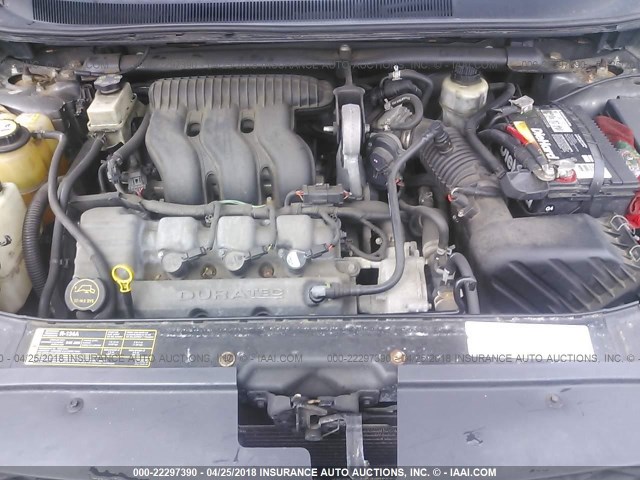 1FMDK05146GA17182 - 2006 FORD FREESTYLE SEL GRAY photo 10