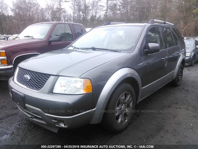 1FMDK05146GA17182 - 2006 FORD FREESTYLE SEL GRAY photo 2