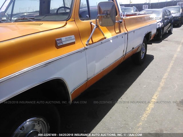 TCZ143J513077 - 1973 GMC C1500 ORANGE photo 6