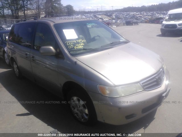 5FNRL18093B014199 - 2003 HONDA ODYSSEY EXL ოქროსფერი ფოტო 1