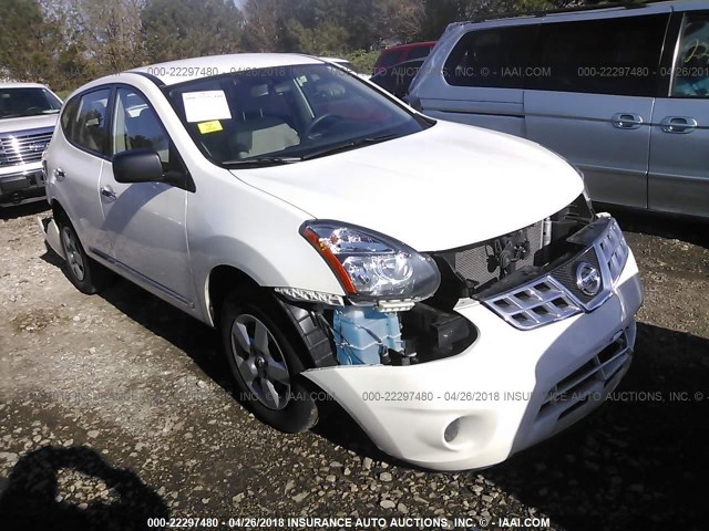 JN8AS5MT8FW655176 - 2015 NISSAN ROGUE SELECT S WHITE photo 1