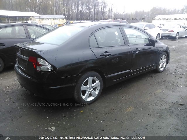 19XFA1F6XBE041240 - 2011 HONDA CIVIC LX-S შავი ფოტო 4