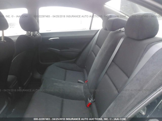 19XFA1F6XBE041240 - 2011 HONDA CIVIC LX-S შავი ფოტო 8