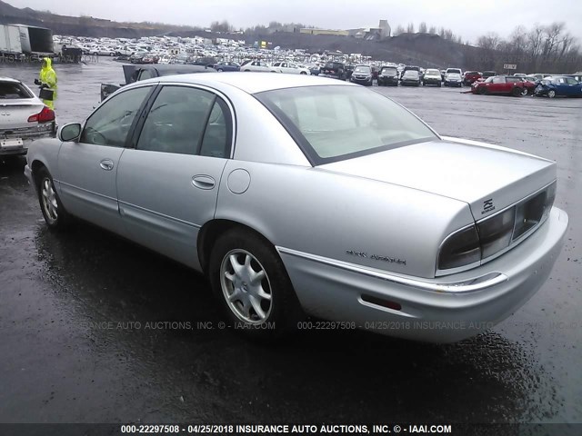 1G4CW52K0Y4116306 - 2000 BUICK PARK AVENUE  GRAY photo 3