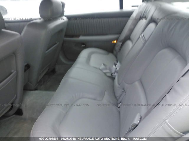 1G4CW52K0Y4116306 - 2000 BUICK PARK AVENUE  GRAY photo 8