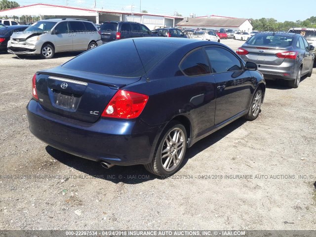JTKDE177070189148 - 2007 TOYOTA SCION TC 蓝色 照片 4