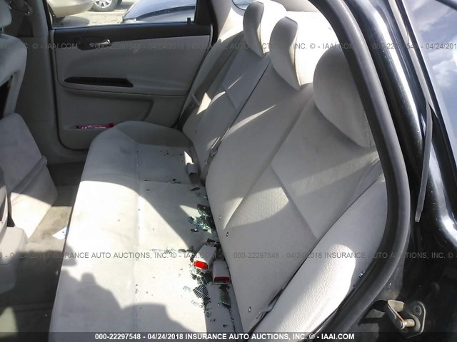 2G1WA5EN9A1241756 - 2010 CHEVROLET IMPALA LS GRAY photo 8