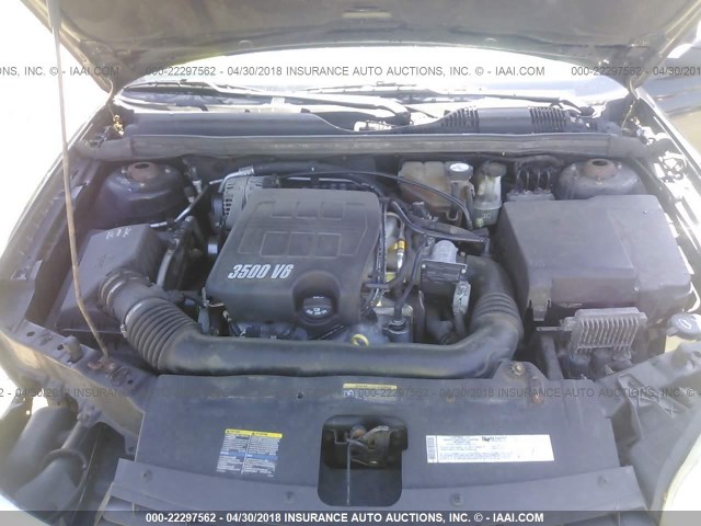 1G1ZT54815F237198 - 2005 CHEVROLET MALIBU LS 黑色 照片 10
