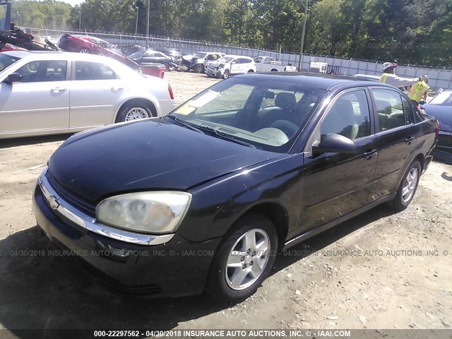 1G1ZT54815F237198 - 2005 CHEVROLET MALIBU LS 黑色 照片 2