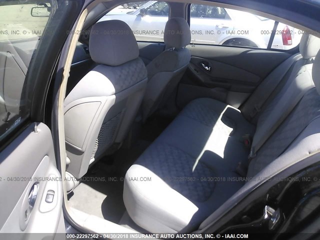 1G1ZT54815F237198 - 2005 CHEVROLET MALIBU LS 黑色 照片 8