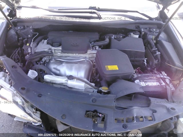 4T1BF1FK5EU468047 - 2014 TOYOTA CAMRY L/SE/LE/XLE შავი ფოტო 10