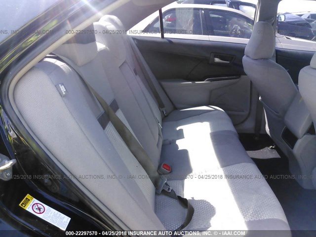 4T1BF1FK5EU468047 - 2014 TOYOTA CAMRY L/SE/LE/XLE შავი ფოტო 8