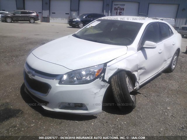 1G11C5SL8EF272132 - 2014 CHEVROLET MALIBU 1LT WHITE photo 2