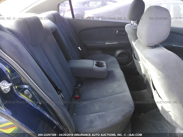 1N4AL11D55C363795 - 2005 NISSAN ALTIMA S/SL BLUE photo 8