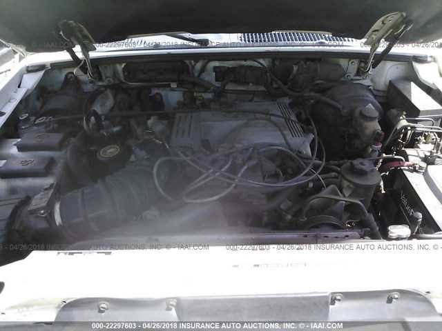 1FMDU65P5YZA12002 - 2000 FORD EXPLORER LIMITED 白色 照片 10