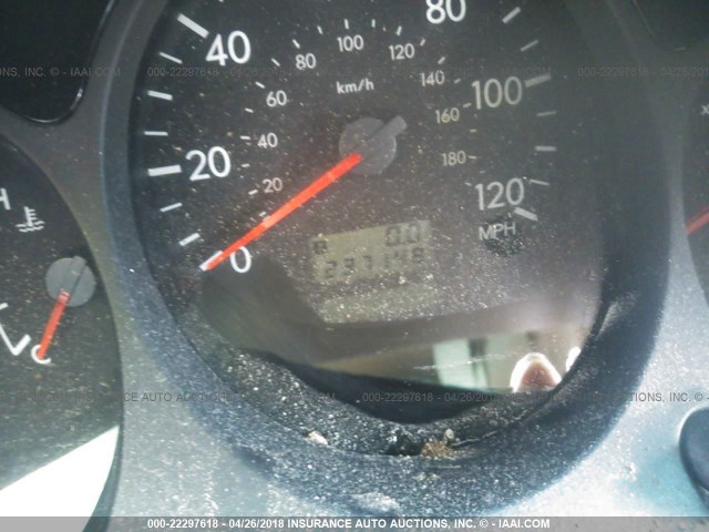 JF1SG65613H708340 - 2003 SUBARU FORESTER 2.5XS მუქწითელი ფოტო 7