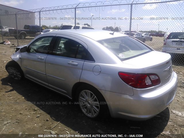 1C3LC56KX8N193755 - 2008 CHRYSLER SEBRING TOURING SILVER photo 3