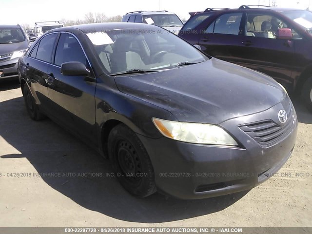 4T1BE46K67U520325 - 2007 TOYOTA CAMRY NEW GENERAT CE/LE/XLE/SE BLACK photo 1