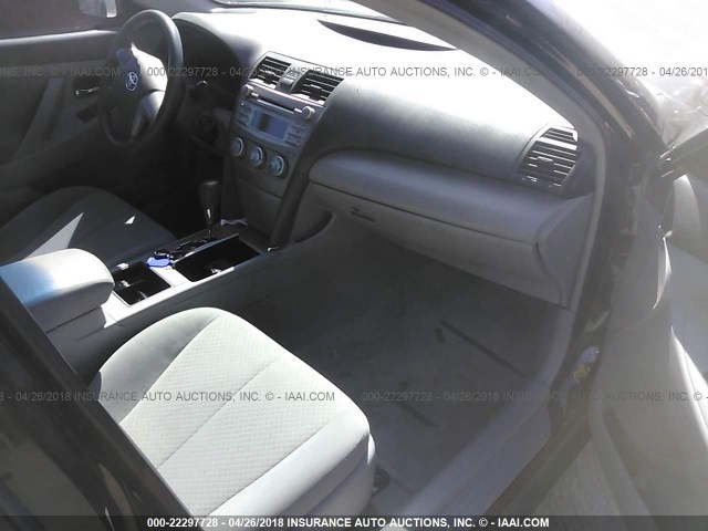 4T1BE46K67U520325 - 2007 TOYOTA CAMRY NEW GENERAT CE/LE/XLE/SE BLACK photo 5