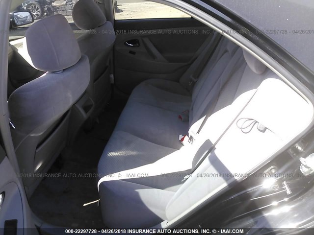 4T1BE46K67U520325 - 2007 TOYOTA CAMRY NEW GENERAT CE/LE/XLE/SE BLACK photo 8