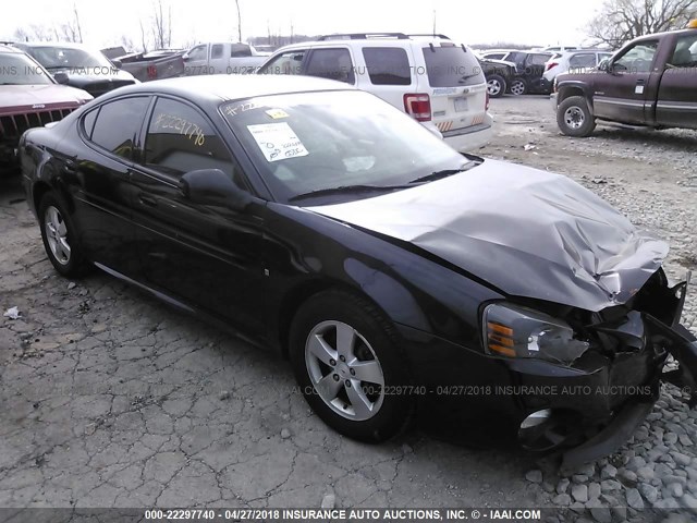 2G2WP552581123634 - 2008 PONTIAC GRAND PRIX BLACK photo 1