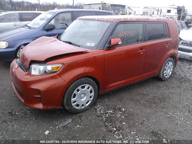 JTLZE4FE2CJ009109 - 2012 TOYOTA SCION XB ნარინჯისფერი ფოტო 2