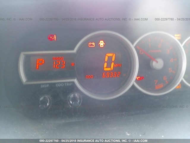 JTLZE4FE2CJ009109 - 2012 TOYOTA SCION XB ნარინჯისფერი ფოტო 7