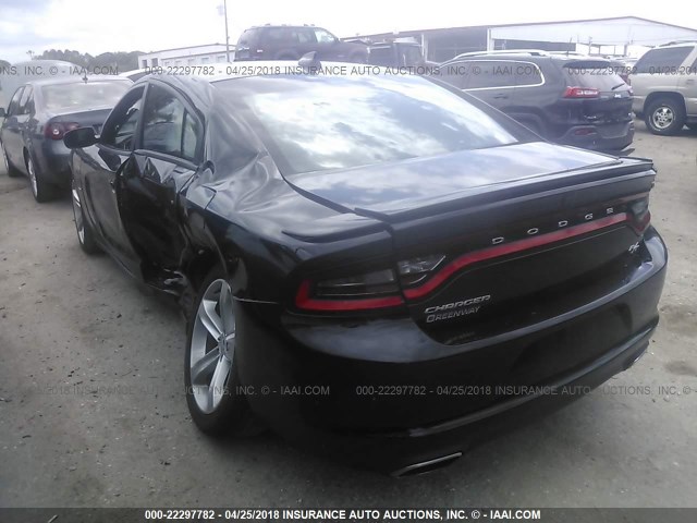 2C3CDXCT4GH302840 - 2016 DODGE CHARGER R/T BLACK photo 6