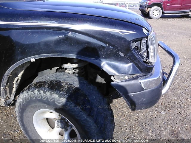 4TAWN72N8XZ440482 - 1999 TOYOTA TACOMA XTRACAB BLACK photo 6