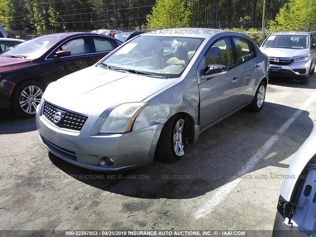 3N1AB61E67L648437 - 2007 NISSAN SENTRA 2.0/2.0S/2.0SL SILVER photo 2