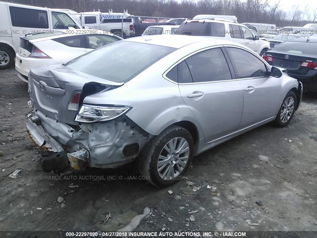 1YVHP82A595M39532 - 2009 MAZDA 6 I SILVER photo 4