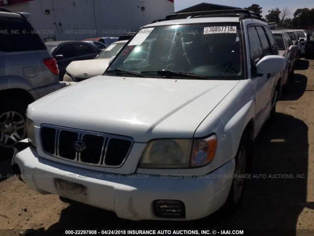 JF1SF65691G721990 - 2001 SUBARU FORESTER S 白色 照片 2