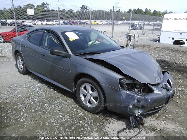 2G2WP552781118869 - 2008 PONTIAC GRAND PRIX GRAY photo 1