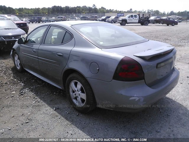2G2WP552781118869 - 2008 PONTIAC GRAND PRIX GRAY photo 3
