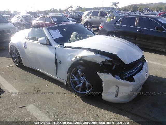 JN1AZ4FH6DM790730 - 2013 NISSAN 370Z TOURING WHITE photo 1