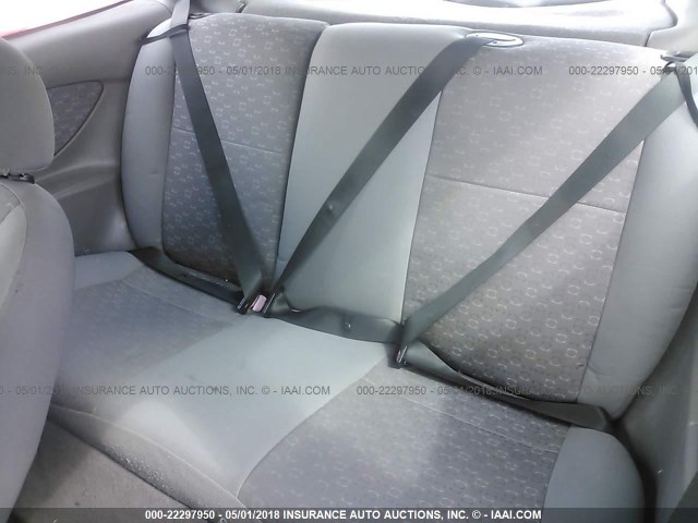 3FAFP31313R180115 - 2003 FORD FOCUS ZX3 GRAY photo 8