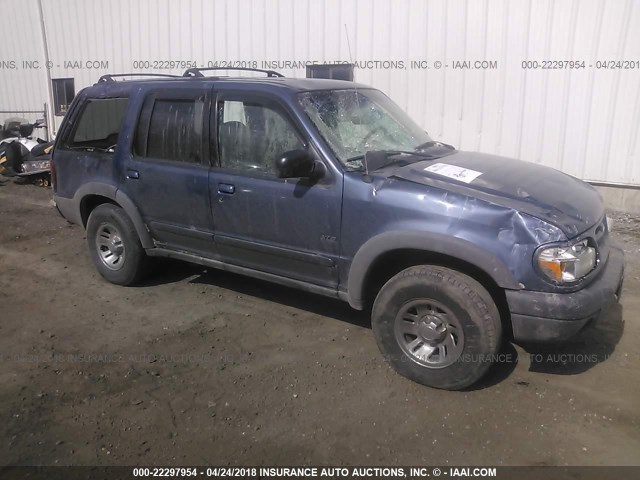 1FMZU72X6YZC21717 - 2000 FORD EXPLORER XLS BLUE photo 1