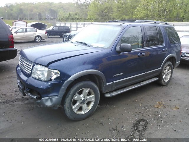 1FMZU73E14UC01945 - 2004 FORD EXPLORER XLT/XLT SPORT/NBX 蓝色 照片 2