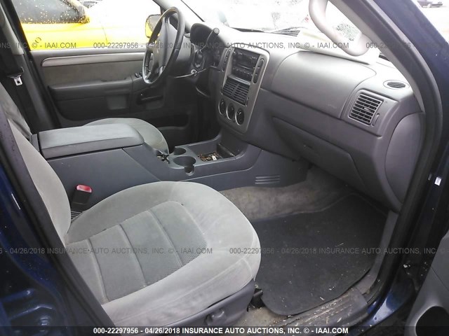 1FMZU73E14UC01945 - 2004 FORD EXPLORER XLT/XLT SPORT/NBX 蓝色 照片 5