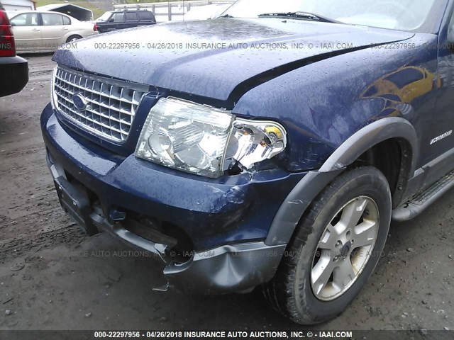 1FMZU73E14UC01945 - 2004 FORD EXPLORER XLT/XLT SPORT/NBX 蓝色 照片 6