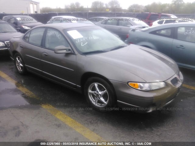 1G2WP52K82F272060 - 2002 PONTIAC GRAND PRIX GT BROWN photo 1