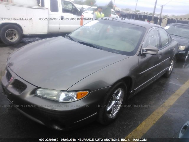 1G2WP52K82F272060 - 2002 PONTIAC GRAND PRIX GT BROWN photo 2