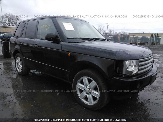 SALME11495A186626 - 2005 LAND ROVER RANGE ROVER HSE BLACK photo 1