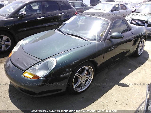 WP0CA2984XU623333 - 1999 PORSCHE BOXSTER GREEN photo 2