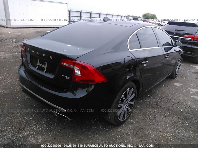 LYV402HK0HB138509 - 2017 VOLVO S60 PREMIER BLACK photo 4