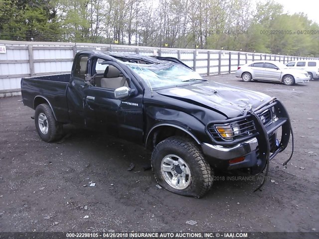 4TAVN73K6SZ078256 - 1995 TOYOTA TACOMA XTRACAB SR5 BLACK photo 1