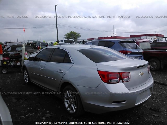 1G11C5SL8EF134624 - 2014 CHEVROLET MALIBU 1LT SILVER photo 3