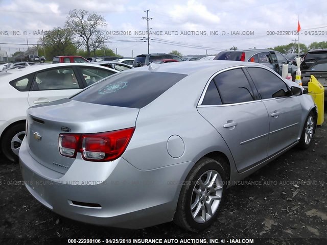 1G11C5SL8EF134624 - 2014 CHEVROLET MALIBU 1LT SILVER photo 4