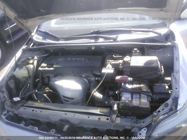 JTKDE177260104602 - 2006 TOYOTA SCION TC 银色 照片 10